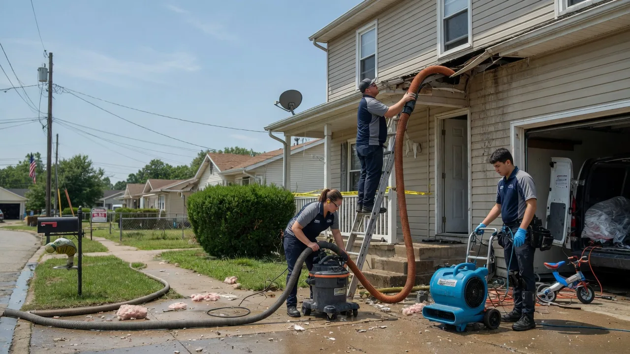 Water Damage Restoration in Plainville, KS near me